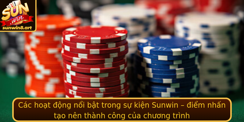 Các hoạt động nổi bật trong sự kiện Sunwin – điểm nhấn tạo nên thành công của chương trình